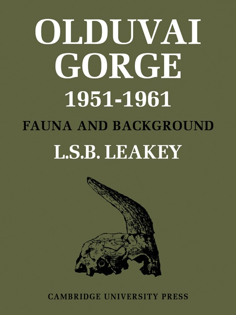 Couverture_Olduvai Gorge