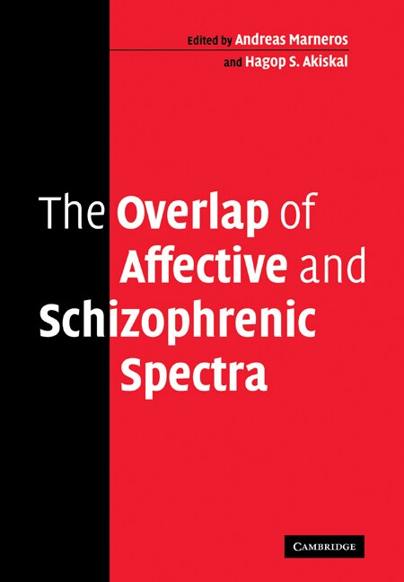 Couverture_The Overlap of Affective and Schizophrenic Spectra