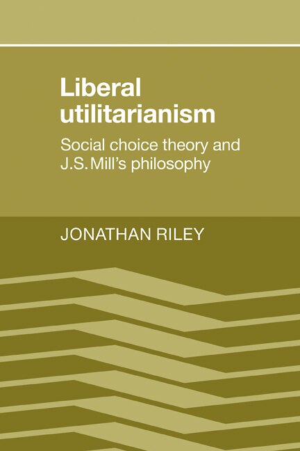 Front cover_Liberal Utilitarianism