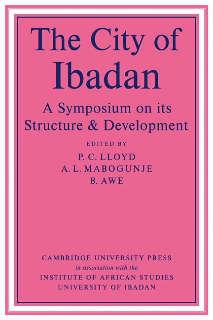 Front cover_The City Of Ibadan