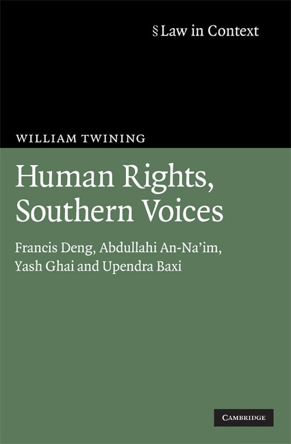 Front cover_Human Rights, Southern Voices