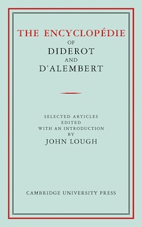 Front cover_The Encyclop&eacute;die Of Diderot And D'alembert