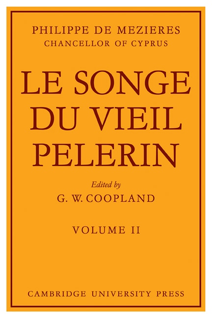 Couverture_Le Songe Du Vieil Pelerin