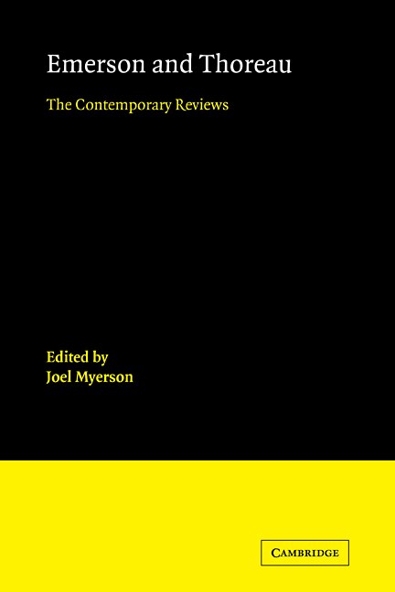 Front cover_Emerson and Thoreau