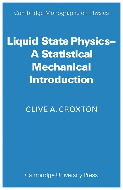 Front cover_Liquid State Physics