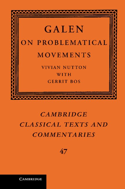 Couverture_Galen: On Problematical Movements