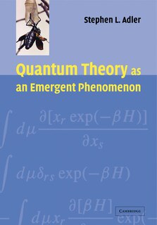 Front cover_Quantum Theory as an Emergent Phenomenon