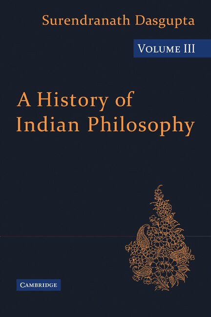Front cover_A History of Indian Philosophy