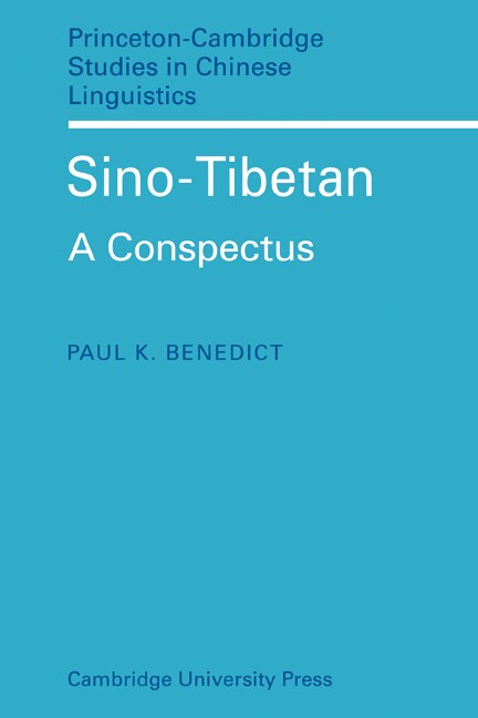 Front cover_Sino-Tibetan