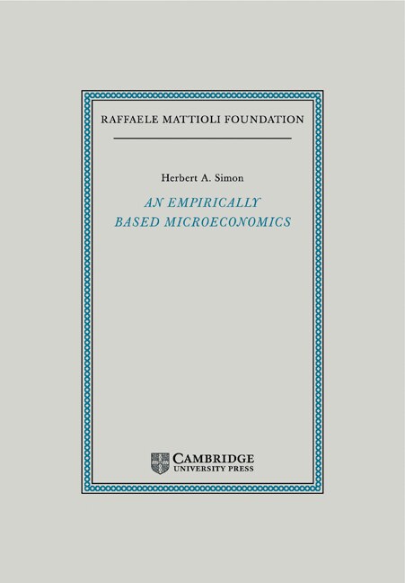 Front cover_An Empirically-Based Microeconomics