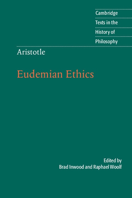 Couverture_Aristotle: Eudemian Ethics
