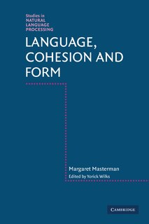 Couverture_Language, Cohesion and Form