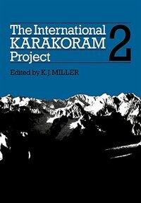 Front cover_The International Karakoram Project: Volume 2