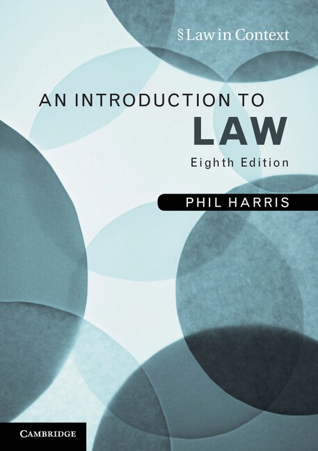 Couverture_An Introduction To Law