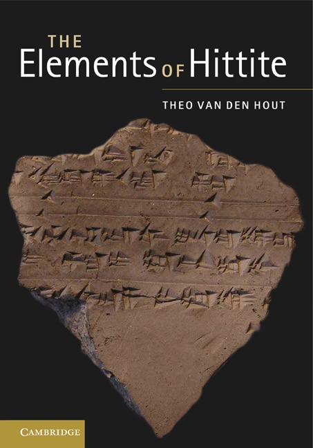 Front cover_The Elements of Hittite