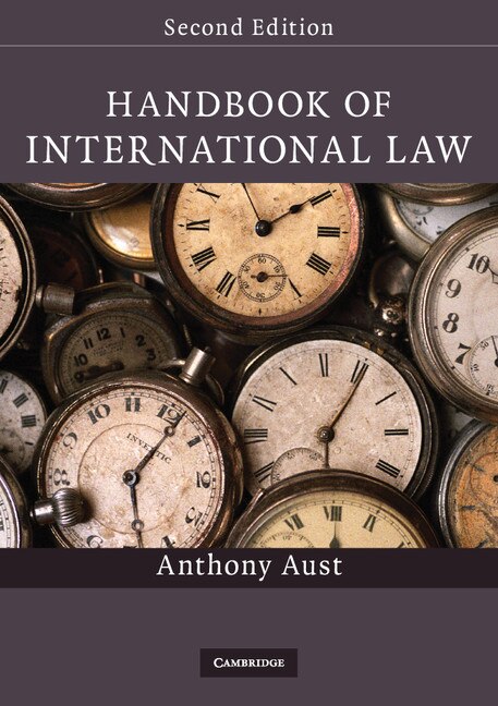 Front cover_Handbook of International Law