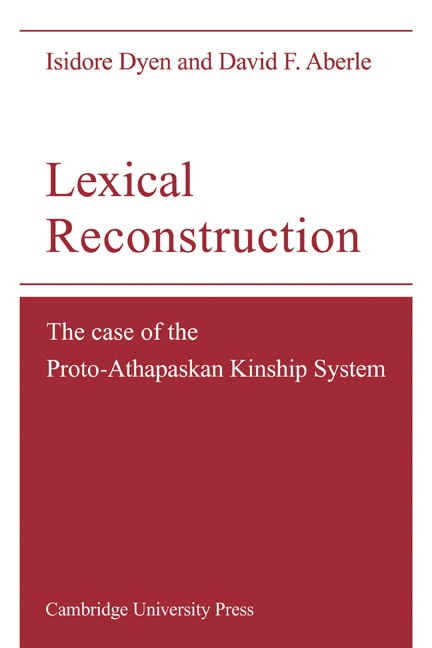 Front cover_Lexical Reconstruction