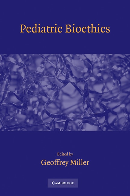 Front cover_Pediatric Bioethics
