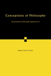 Front cover_Conceptions Of Philosophy