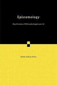 Front cover_Epistemology