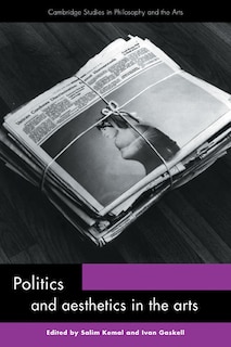 Couverture_Politics and Aesthetics in the Arts