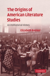 Couverture_The Origins of American Literature Studies