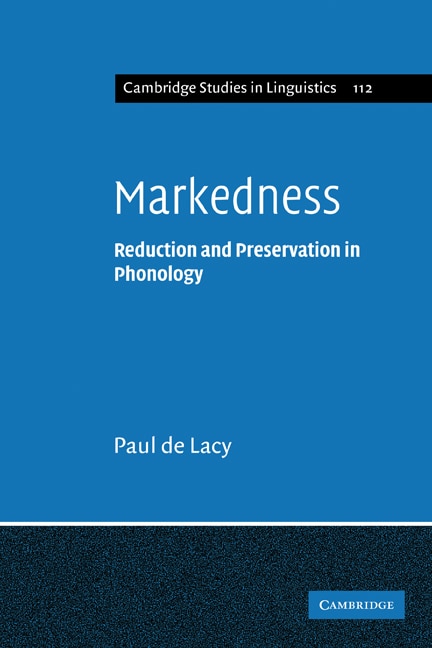 Front cover_Markedness