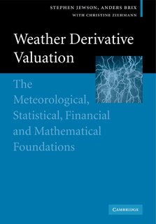 Couverture_Weather Derivative Valuation