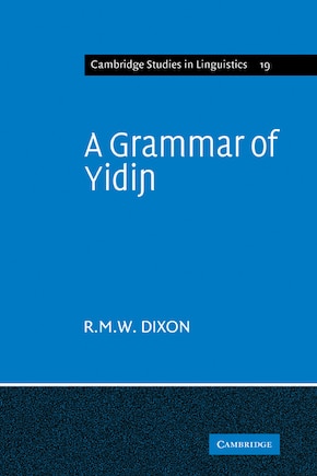 A Grammar of Yidin