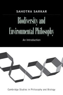 Front cover_Biodiversity and Environmental Philosophy