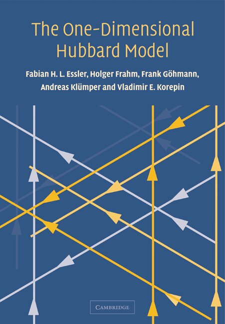 Front cover_The One-Dimensional Hubbard Model