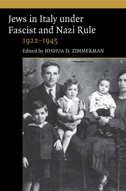Couverture_Jews in Italy under Fascist and Nazi Rule, 1922–1945