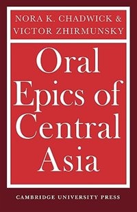 Couverture_Oral Epics of Central Asia