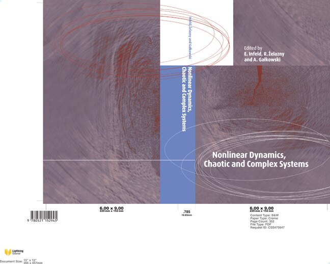 Front cover_Nonlinear Dynamics, Chaotic and Complex Systems