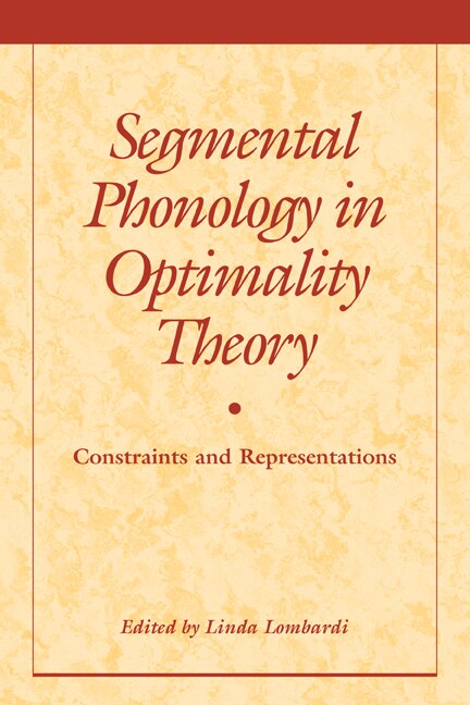 Front cover_Segmental Phonology in Optimality Theory