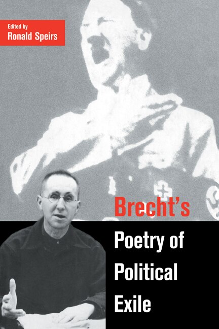 Front cover_Brecht's Poetry Of Political Exile