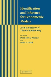 Front cover_Identification and Inference for Econometric Models