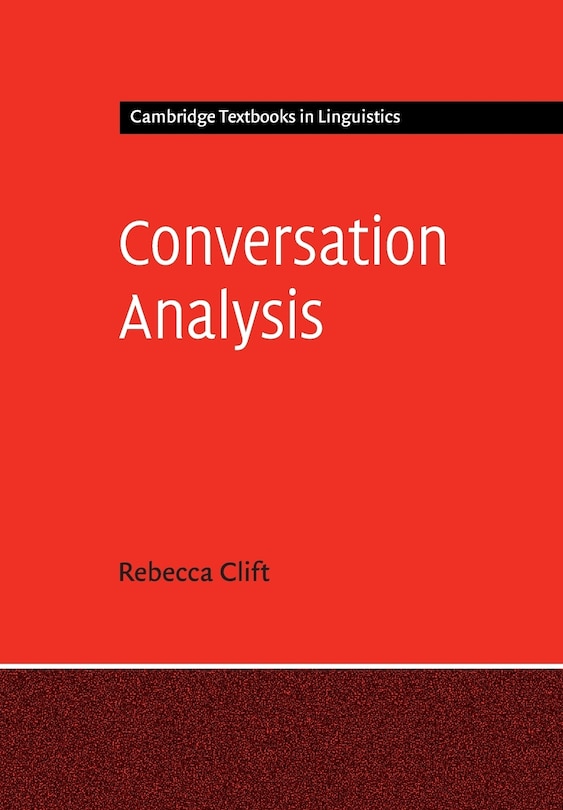 Couverture_Conversation Analysis