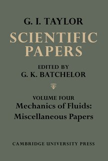Couverture_The Scientific Papers of Sir Geoffrey Ingram Taylor