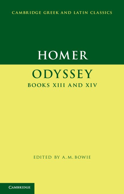 Couverture_Homer: Odyssey Books Xiii And Xiv