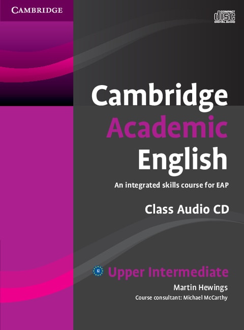 Front cover_Cambridge Academic English B2 Upper Intermediate Class Audio CD