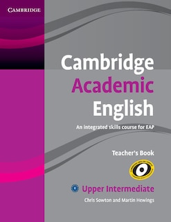 Couverture_Cambridge Academic English B2 Upper Intermediate Teacher's Book