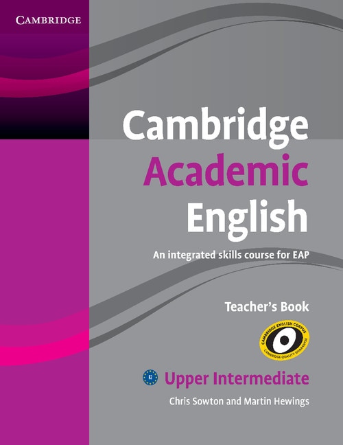 Couverture_Cambridge Academic English B2 Upper Intermediate Teacher's Book