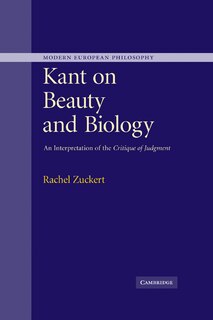 Front cover_Kant on Beauty and Biology