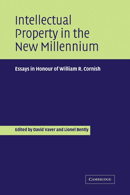Couverture_Intellectual Property in the New Millennium