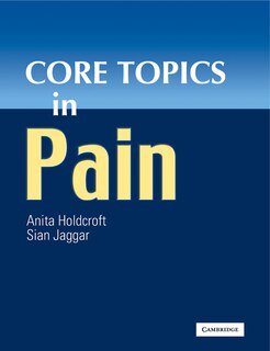 Couverture_Core Topics in Pain