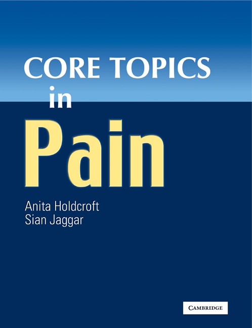 Couverture_Core Topics in Pain