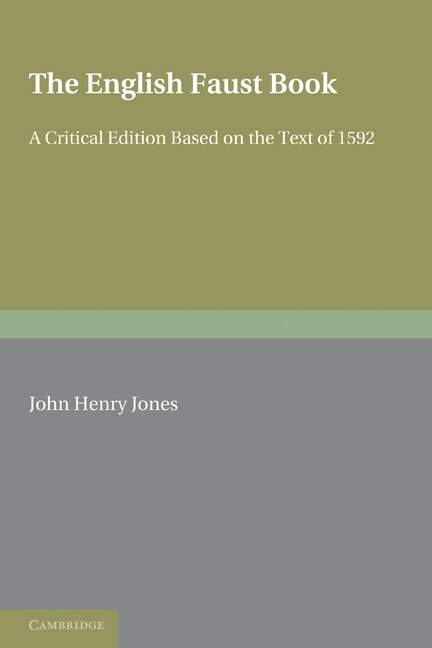 Front cover_The English Faust Book