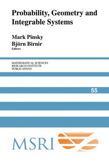 Front cover_Probability, Geometry and Integrable Systems