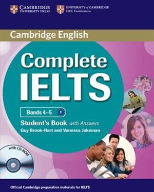 Couverture_Complete IELTS Bands 4–5 Student's Book with Answers with CD-ROM